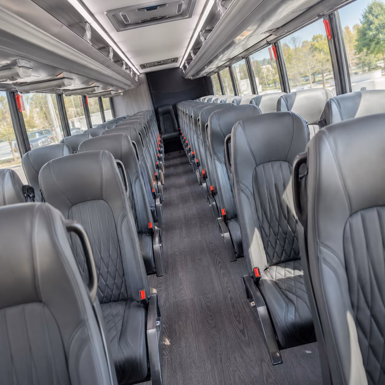 grand rapids corporate event transportation onboard seating
