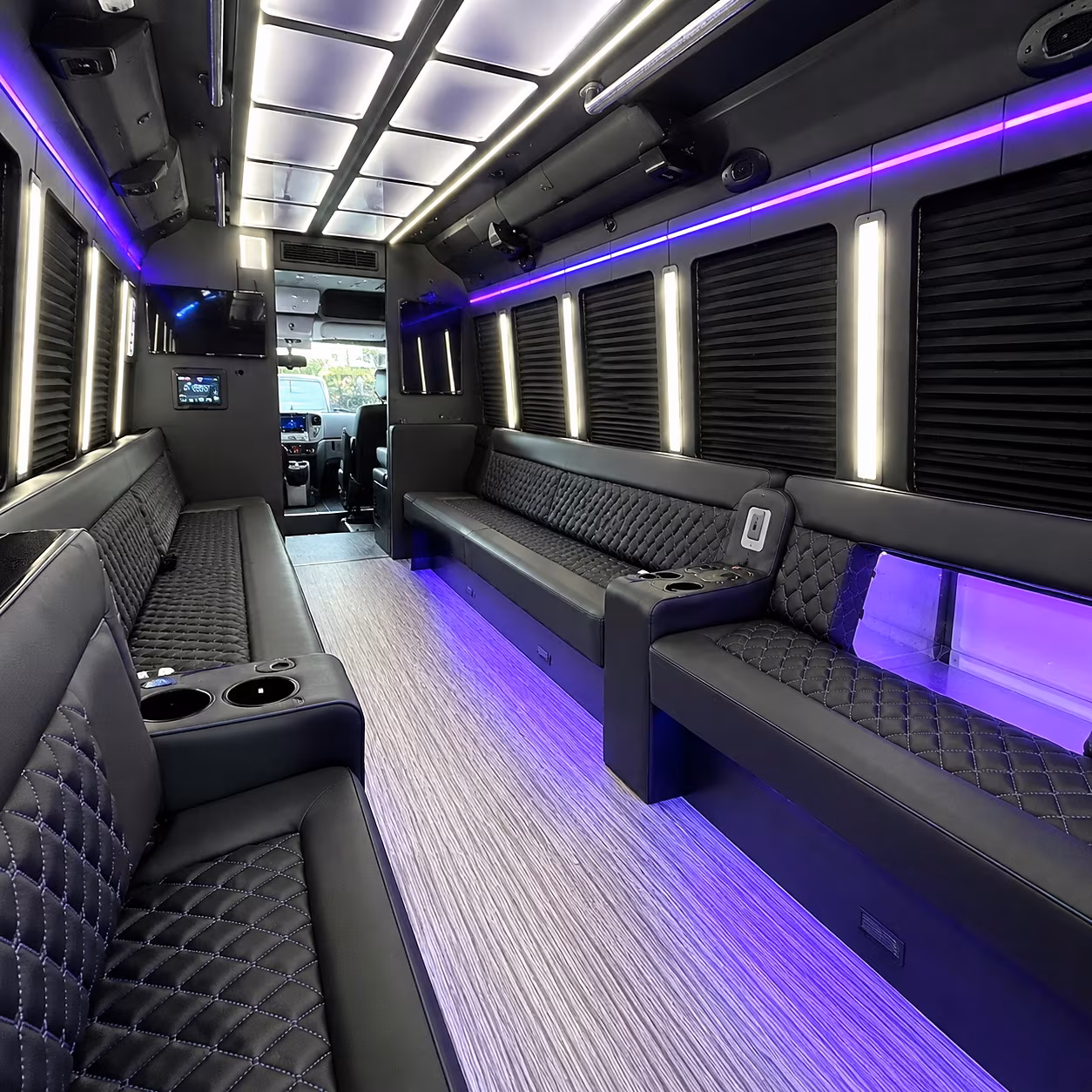 grand rapids party bus rentals inside