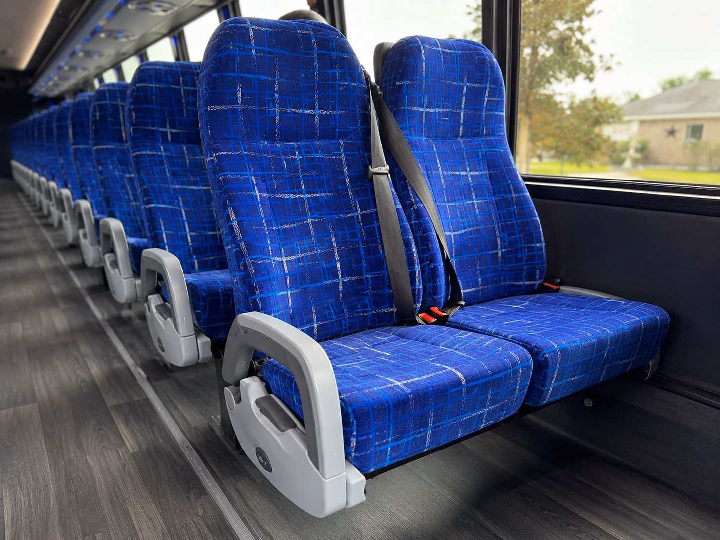 grand rapids school event transportation onboard seating